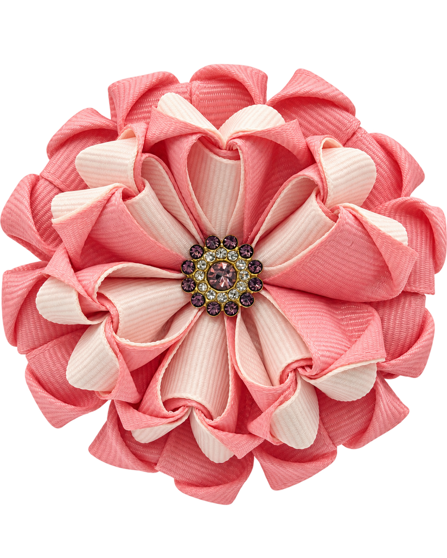 Blush Bloom Handmade Bow