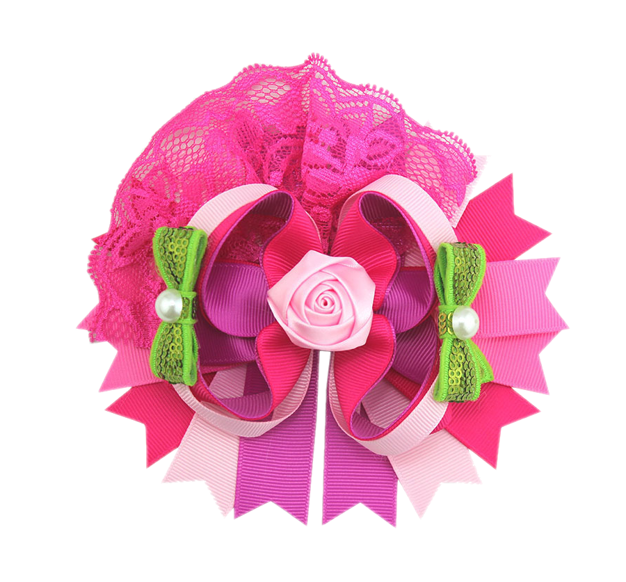 Royal Lace Rose Bow Collection