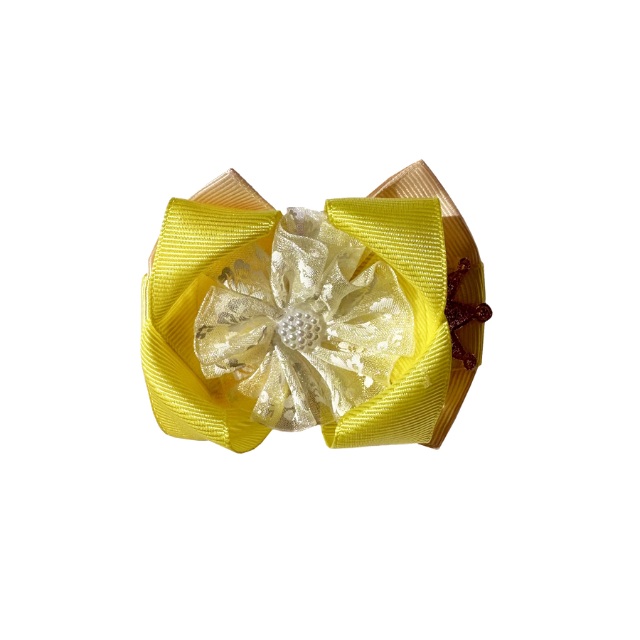 Sunshine Blossom Hair Bow