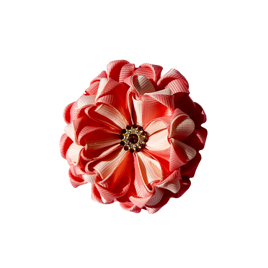 Blush Bloom Handmade Bow