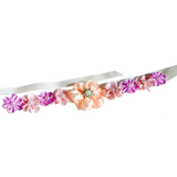 Elegant Bloom Hair Bun Ribbon